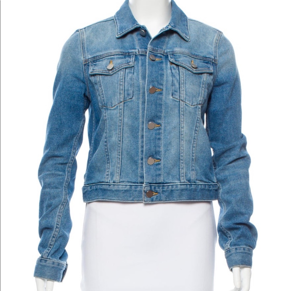 Alexander Wang light blue denim jacket